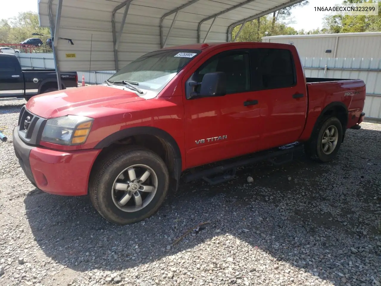 2012 Nissan Titan S VIN: 1N6AA0ECXCN323299 Lot: 51255995