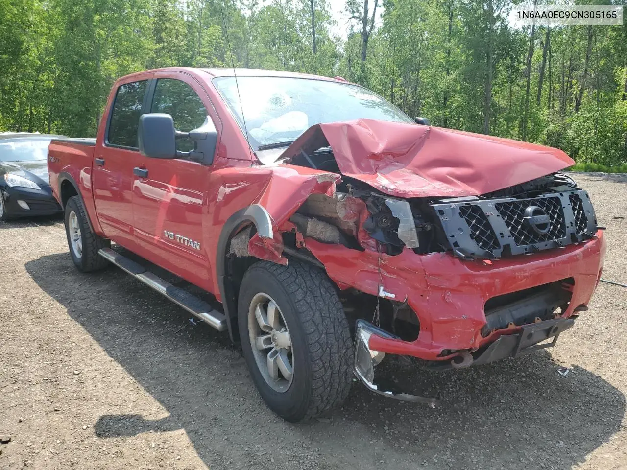 2012 Nissan Titan S VIN: 1N6AA0EC9CN305165 Lot: 60130585