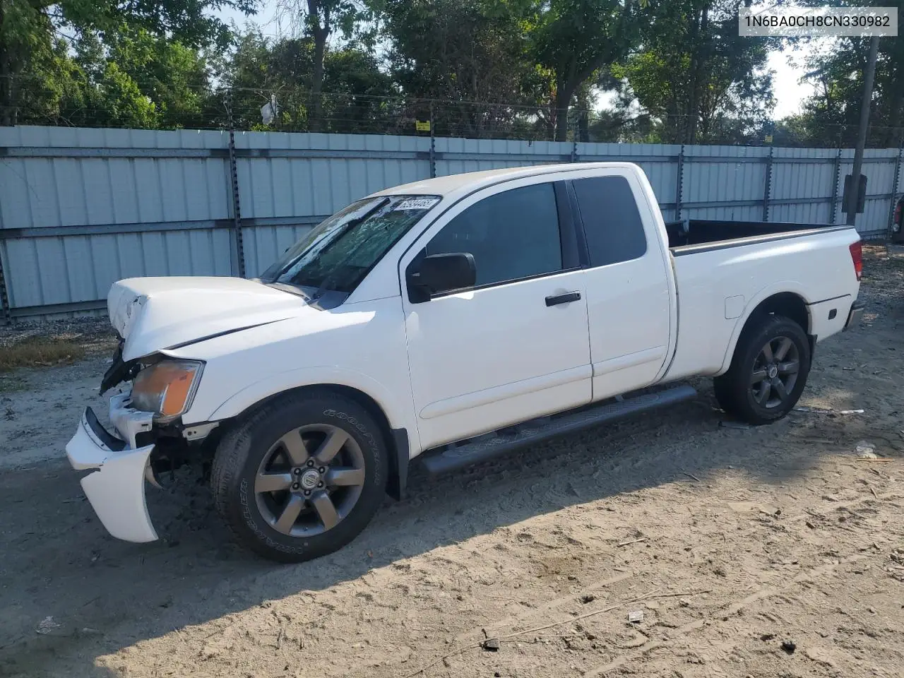 2012 Nissan Titan S VIN: 1N6BA0CH8CN330982 Lot: 62934465