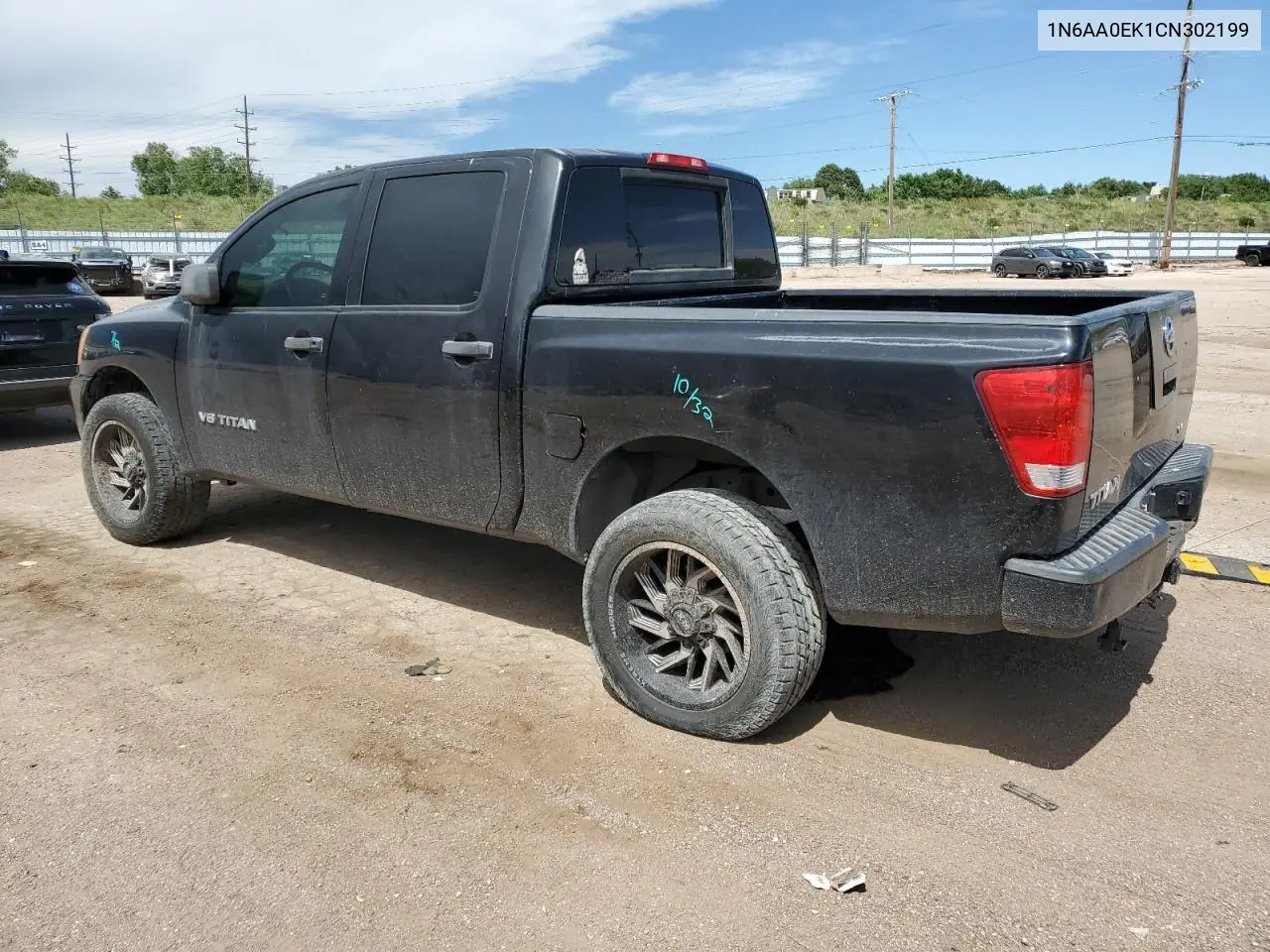 2012 Nissan Titan S VIN: 1N6AA0EK1CN302199 Lot: 63037615