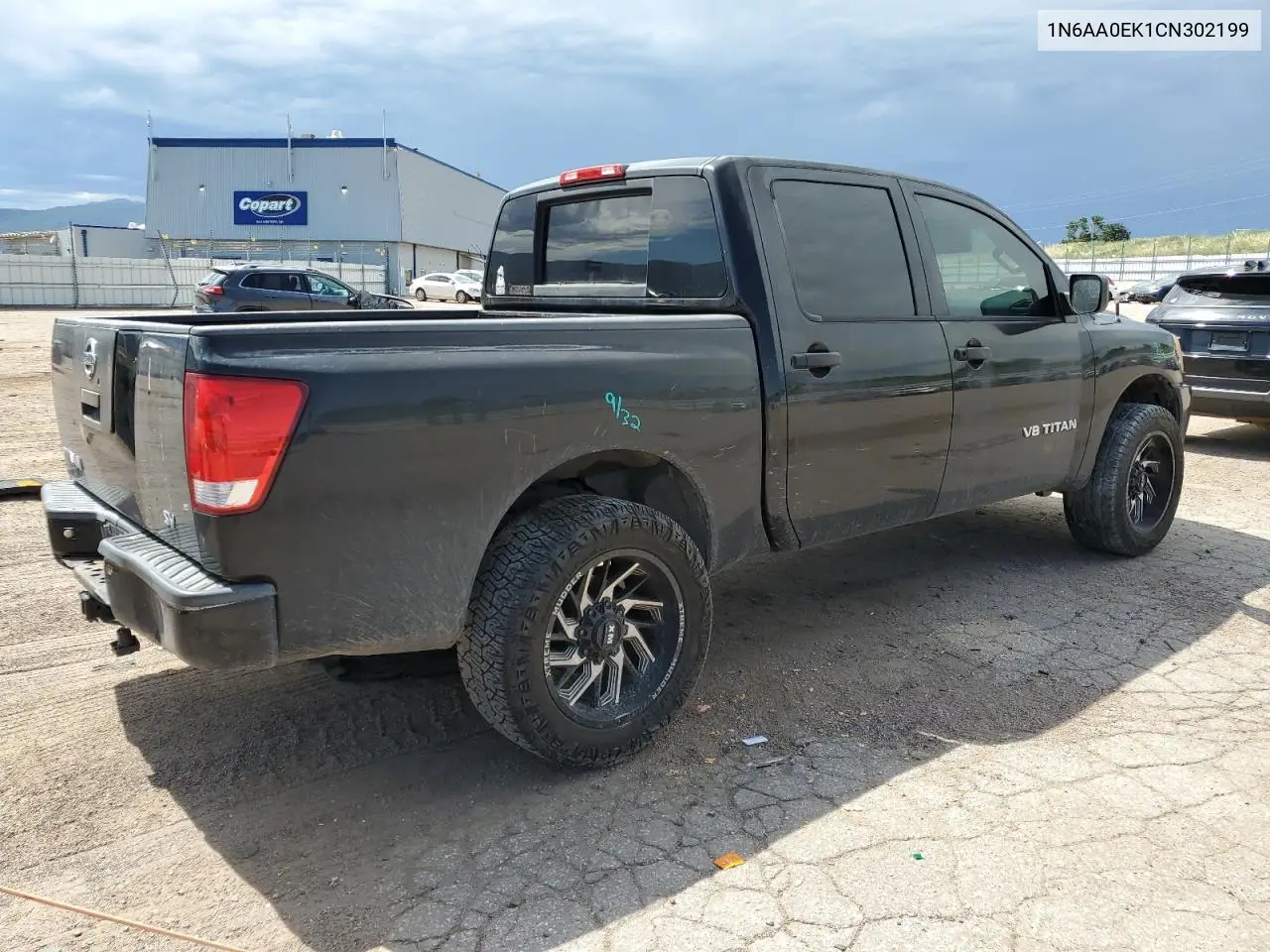 2012 Nissan Titan S VIN: 1N6AA0EK1CN302199 Lot: 63037615