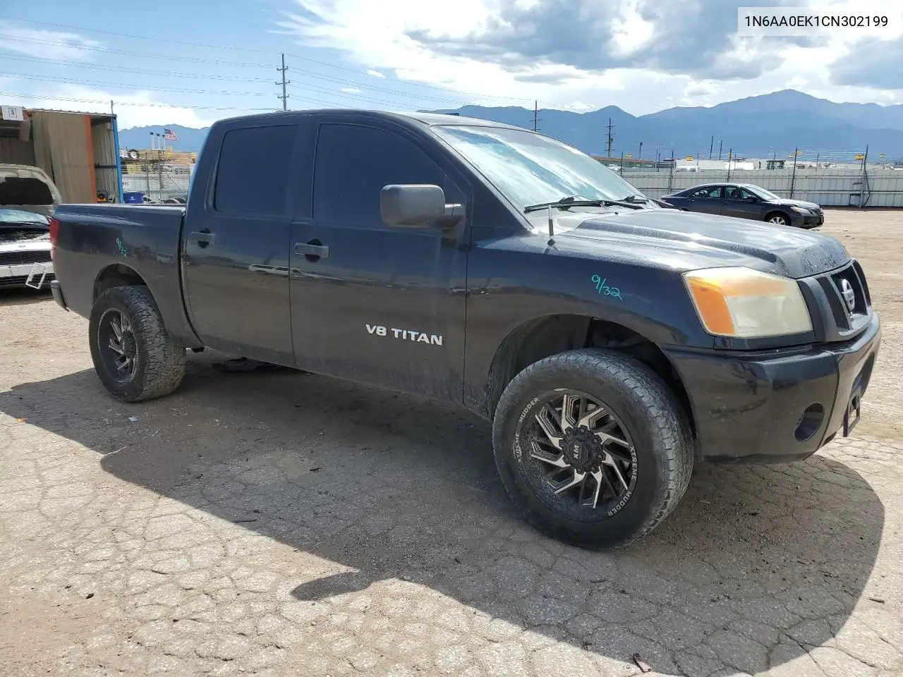 2012 Nissan Titan S VIN: 1N6AA0EK1CN302199 Lot: 63037615