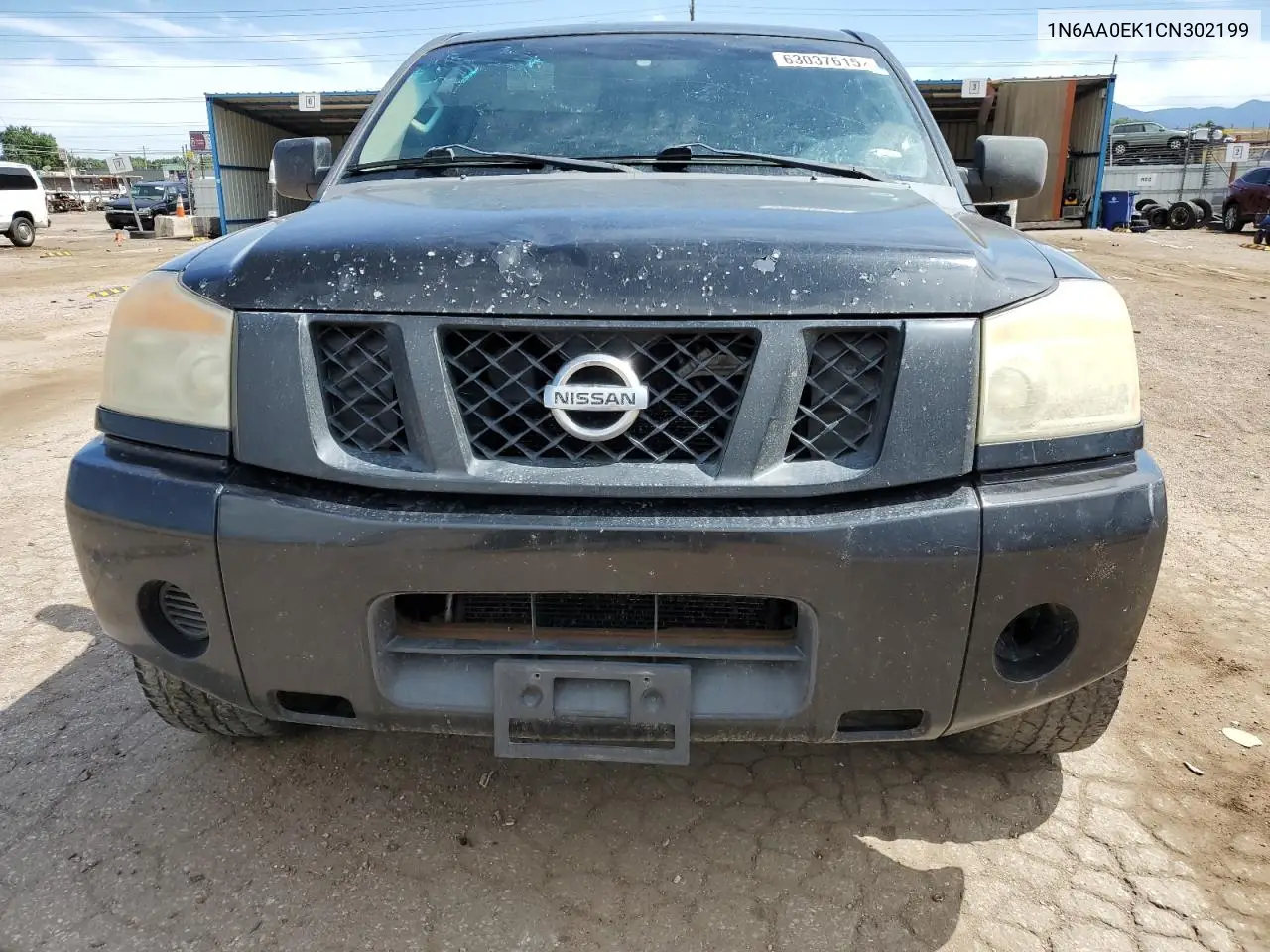 2012 Nissan Titan S VIN: 1N6AA0EK1CN302199 Lot: 63037615