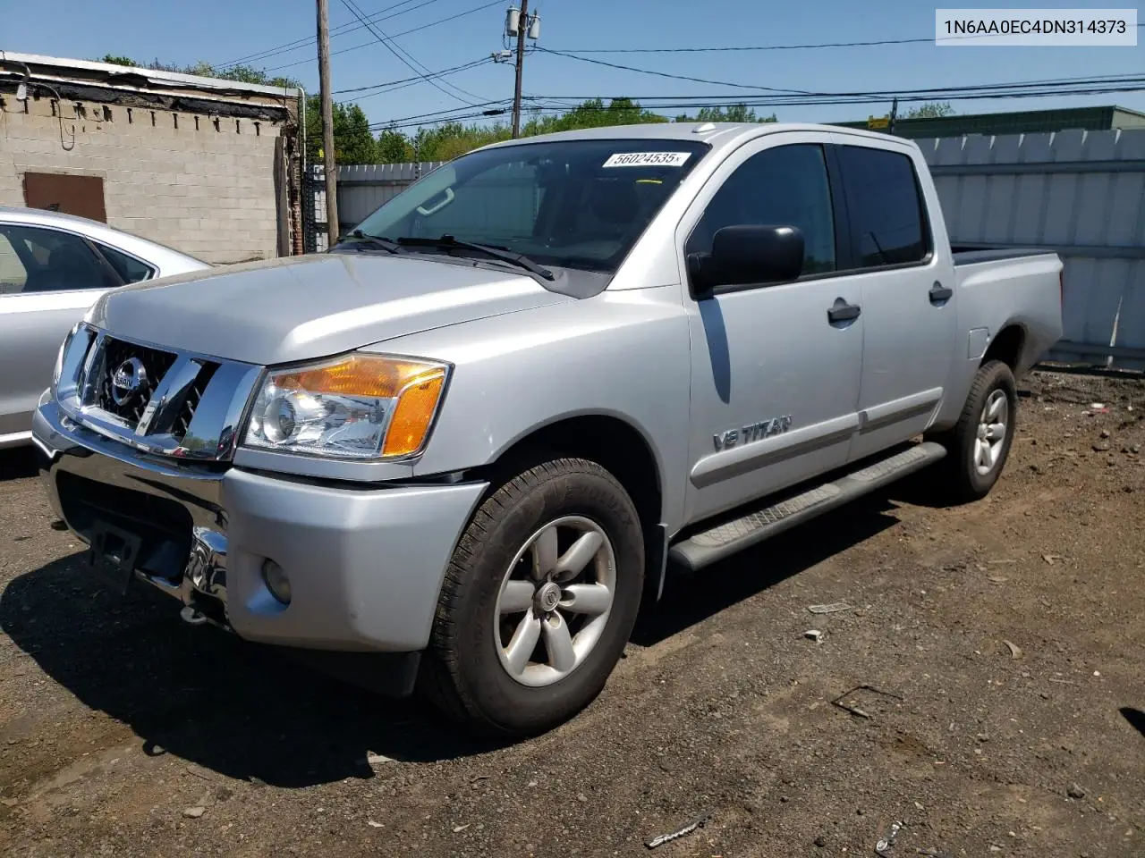 2013 Nissan Titan S VIN: 1N6AA0EC4DN314373 Lot: 56024535