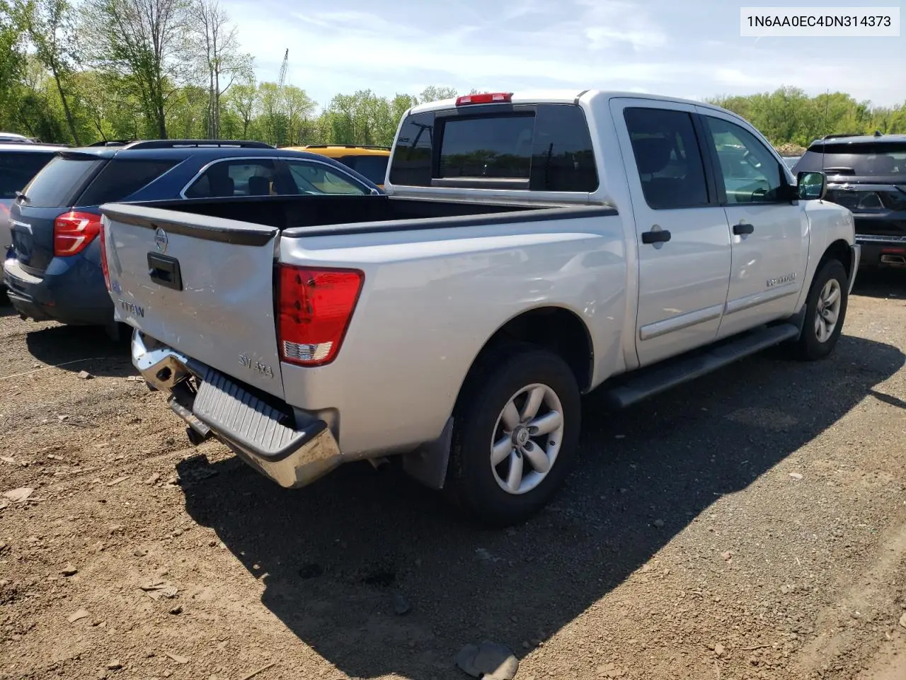 2013 Nissan Titan S VIN: 1N6AA0EC4DN314373 Lot: 56024535