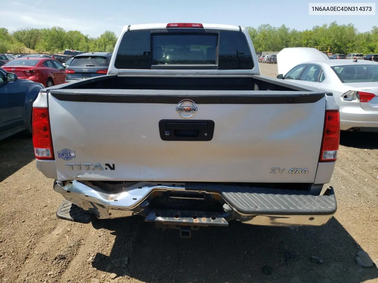 2013 Nissan Titan S VIN: 1N6AA0EC4DN314373 Lot: 56024535