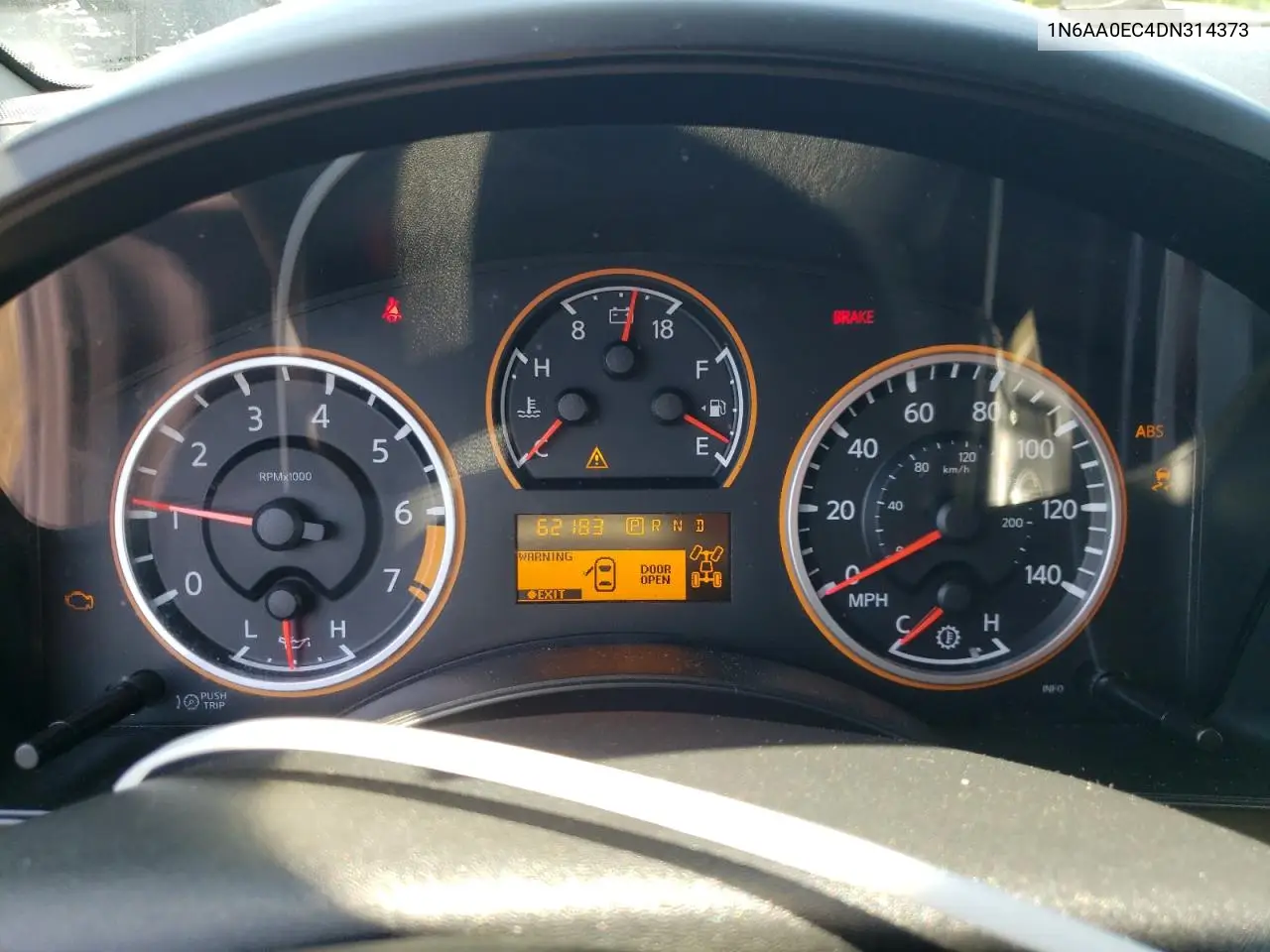 2013 Nissan Titan S VIN: 1N6AA0EC4DN314373 Lot: 56024535