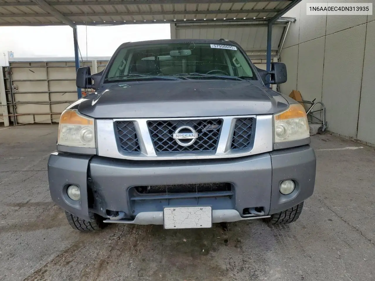 2013 Nissan Titan S VIN: 1N6AA0EC4DN313935 Lot: 57950695