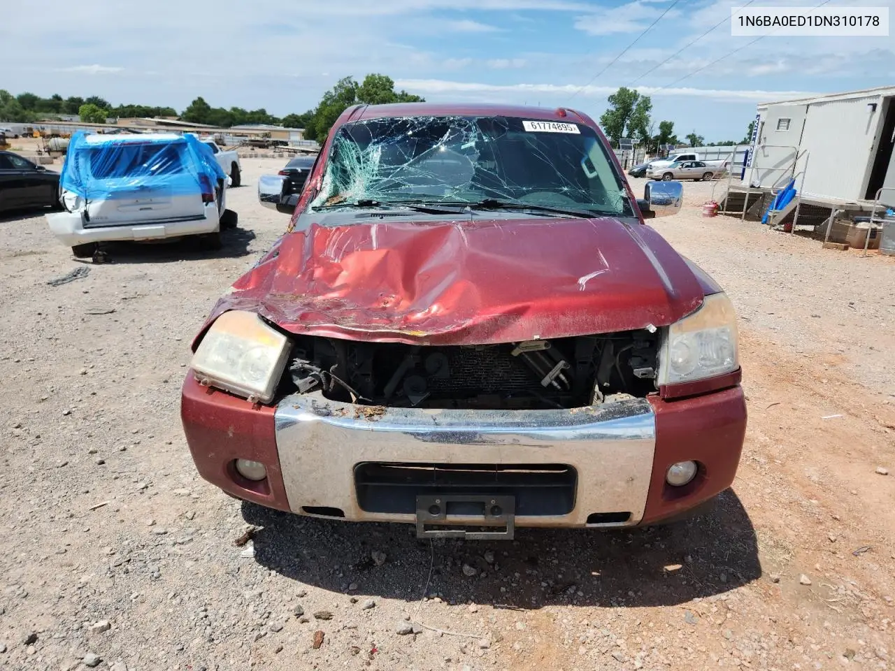 2013 Nissan Titan S VIN: 1N6BA0ED1DN310178 Lot: 61774895