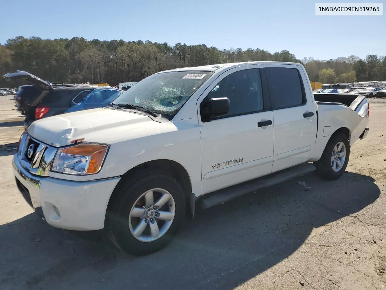 2014 Nissan Titan S VIN: 1N6BA0ED9EN519265 Lot: 48760095