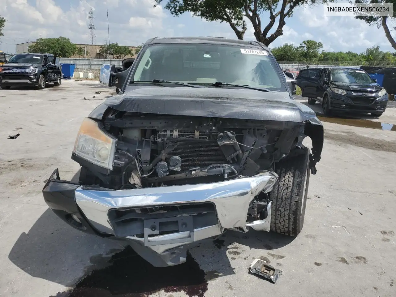 2014 Nissan Titan S VIN: 1N6BA0EDXEN506234 Lot: 51761205
