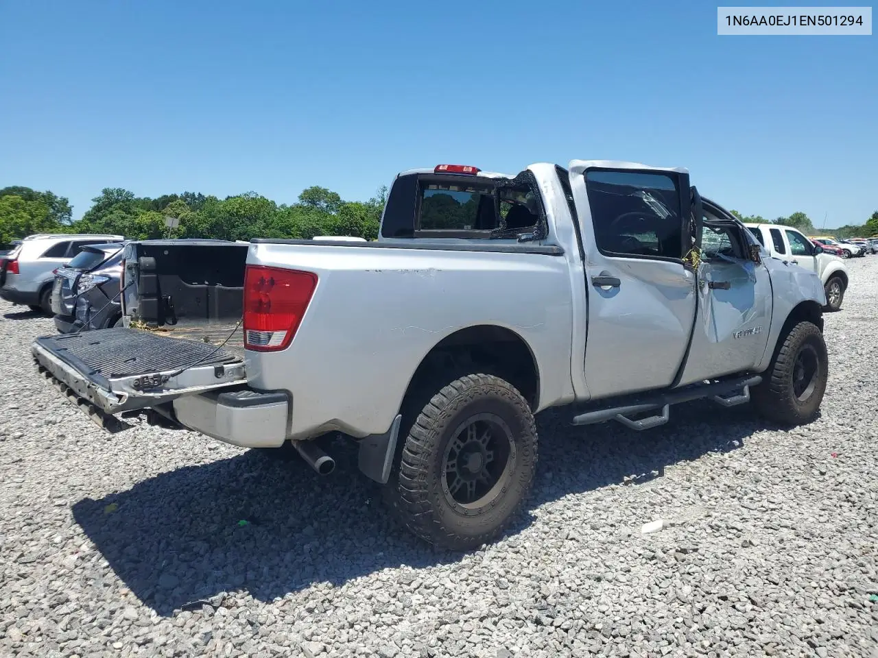 2014 Nissan Titan S VIN: 1N6AA0EJ1EN501294 Lot: 57822875