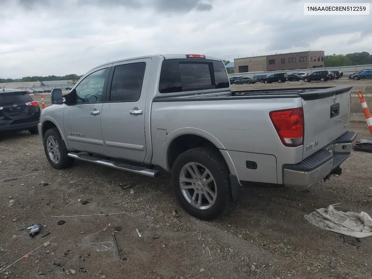 2014 Nissan Titan S VIN: 1N6AA0EC8EN512259 Lot: 63046785