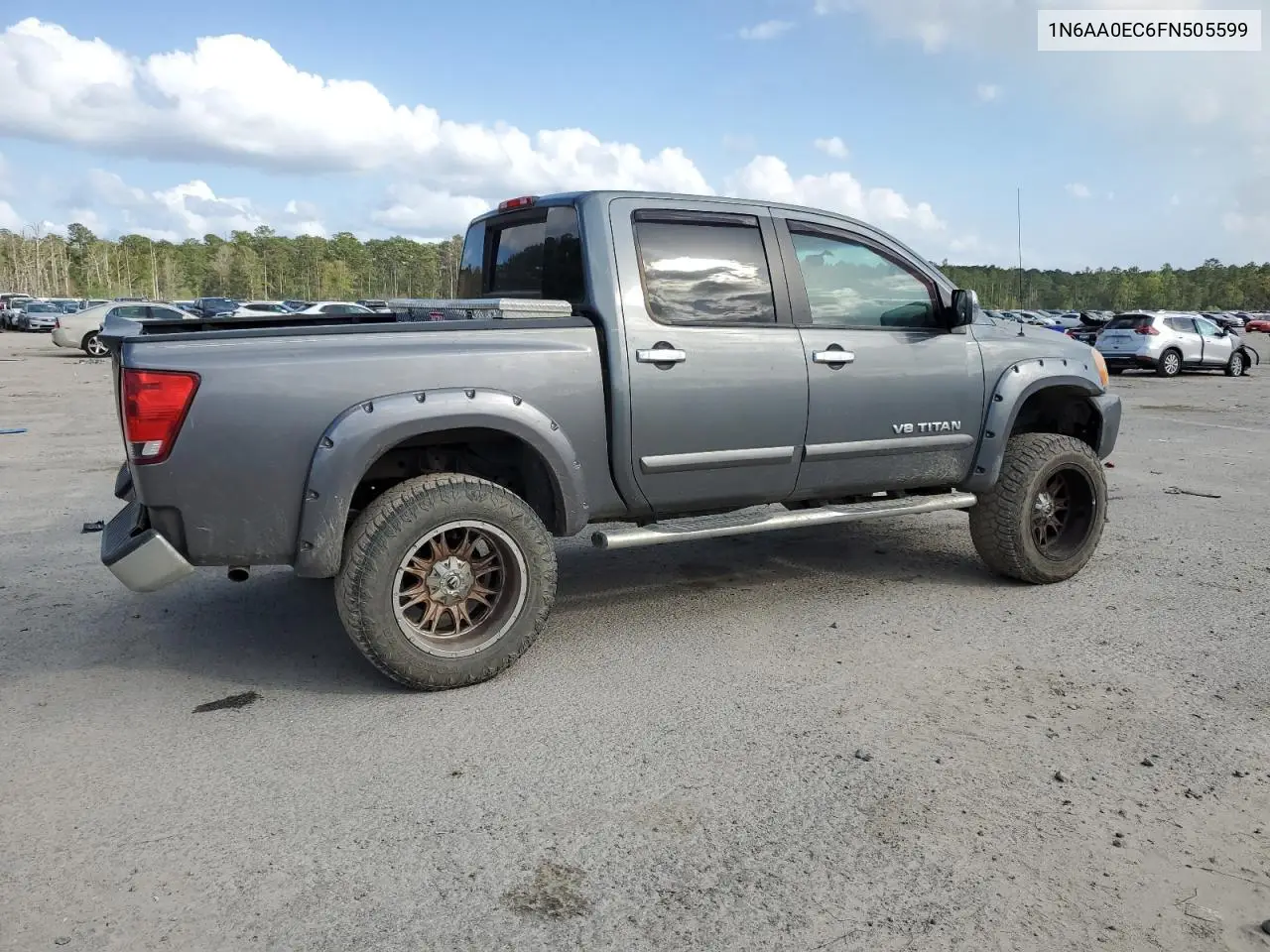 2015 Nissan Titan S VIN: 1N6AA0EC6FN505599 Lot: 51737835