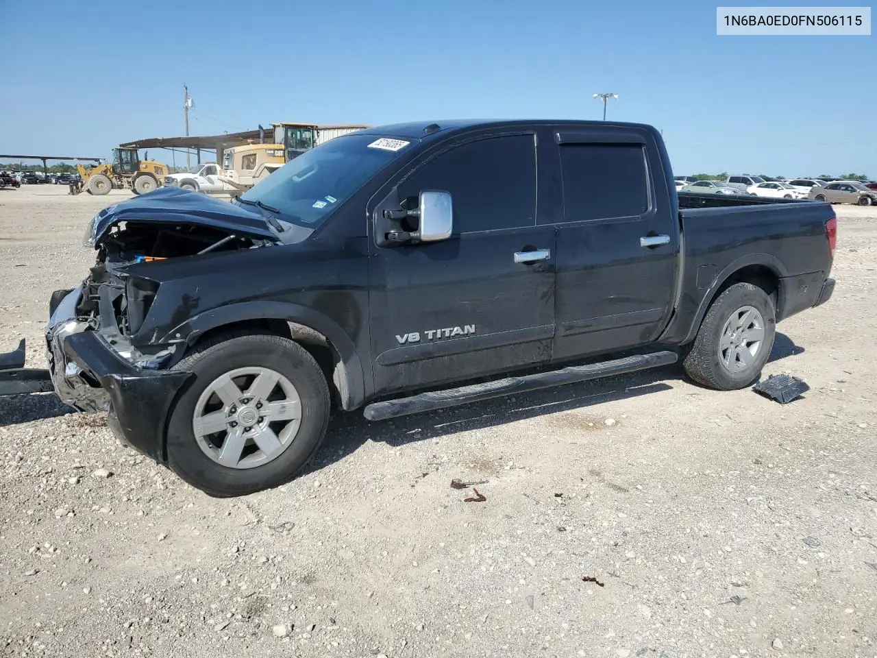 2015 Nissan Titan S VIN: 1N6BA0ED0FN506115 Lot: 52190365