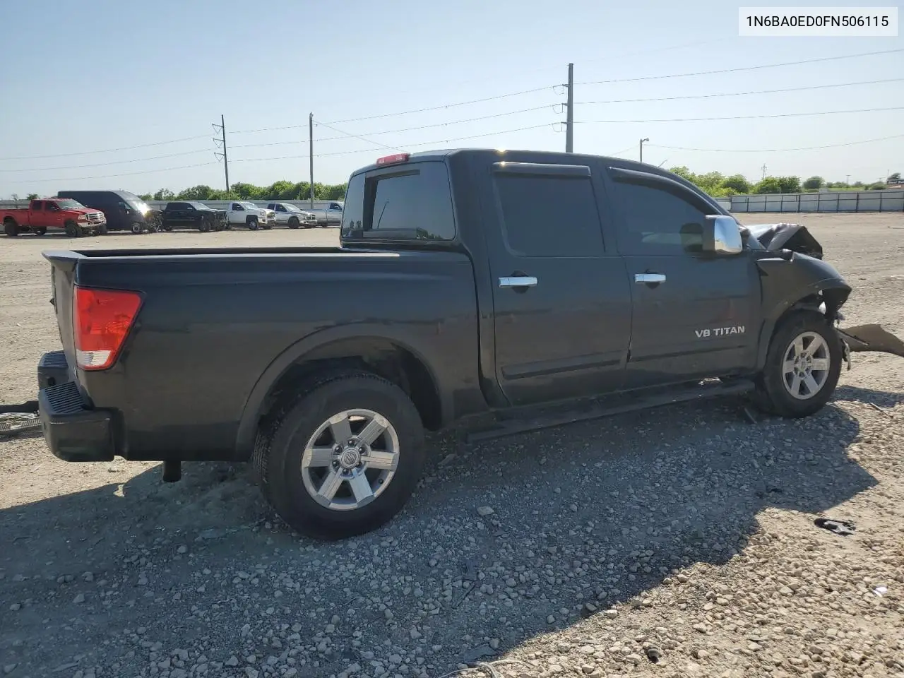 2015 Nissan Titan S VIN: 1N6BA0ED0FN506115 Lot: 52190365
