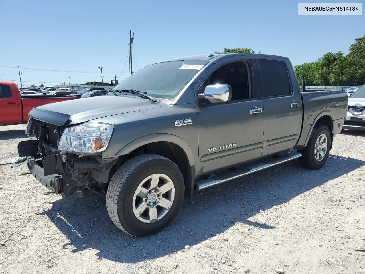 2015 Nissan Titan S VIN: 1N6BA0EC5FN514184 Lot: 56721065