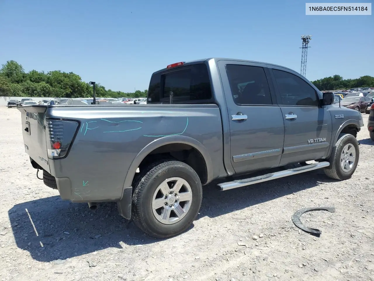 2015 Nissan Titan S VIN: 1N6BA0EC5FN514184 Lot: 56721065
