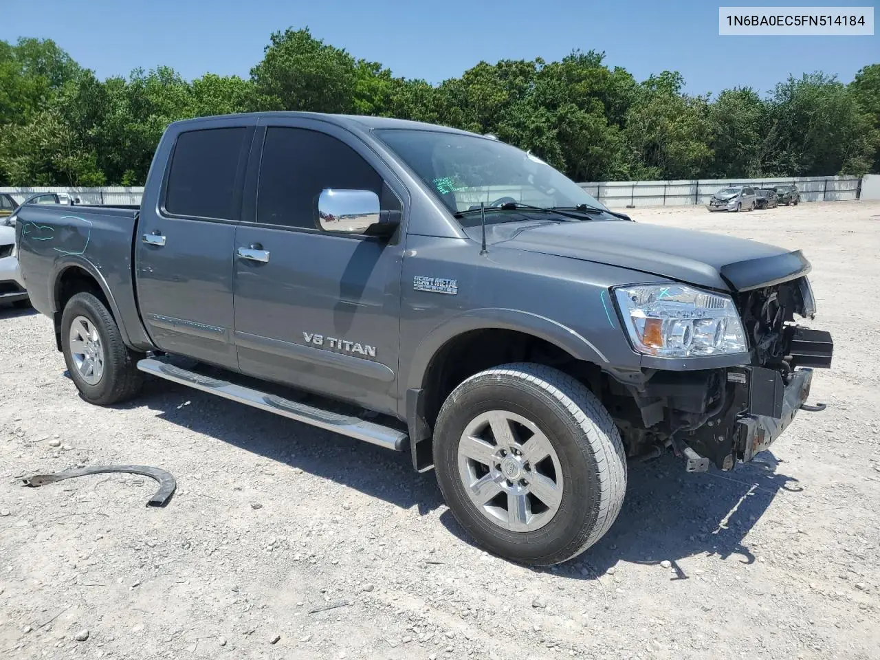 2015 Nissan Titan S VIN: 1N6BA0EC5FN514184 Lot: 56721065