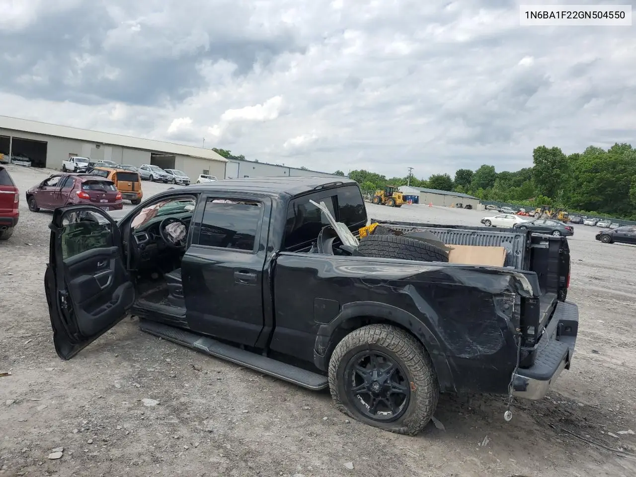 2016 Nissan Titan Xd Sl VIN: 1N6BA1F22GN504550 Lot: 56616955
