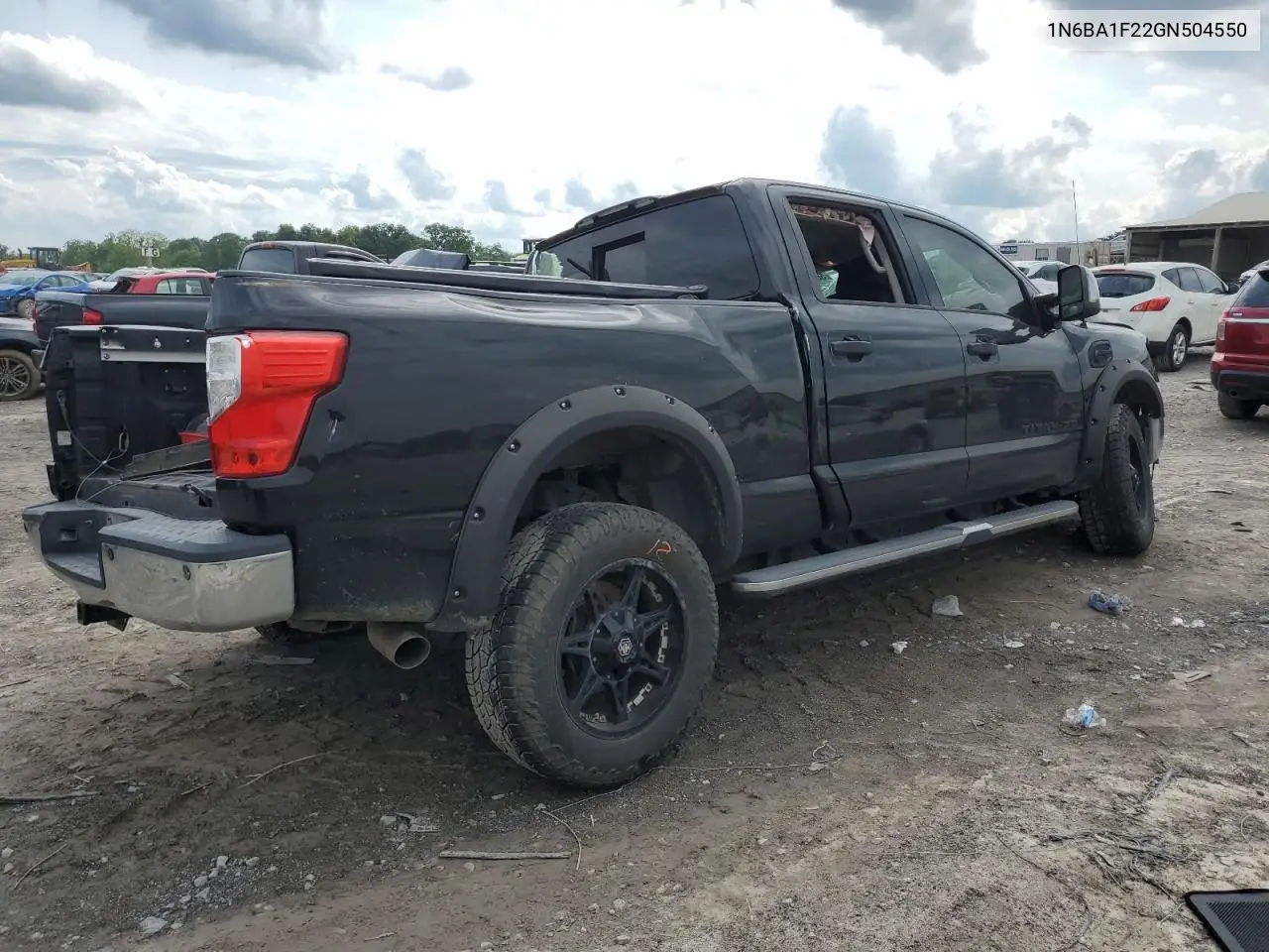 2016 Nissan Titan Xd Sl VIN: 1N6BA1F22GN504550 Lot: 56616955