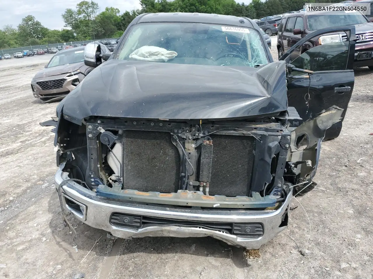 2016 Nissan Titan Xd Sl VIN: 1N6BA1F22GN504550 Lot: 56616955