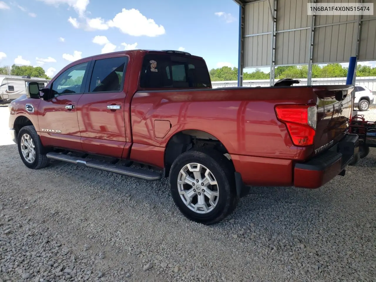 2016 Nissan Titan Xd Sl VIN: 1N6BA1F4XGN515474 Lot: 56683125