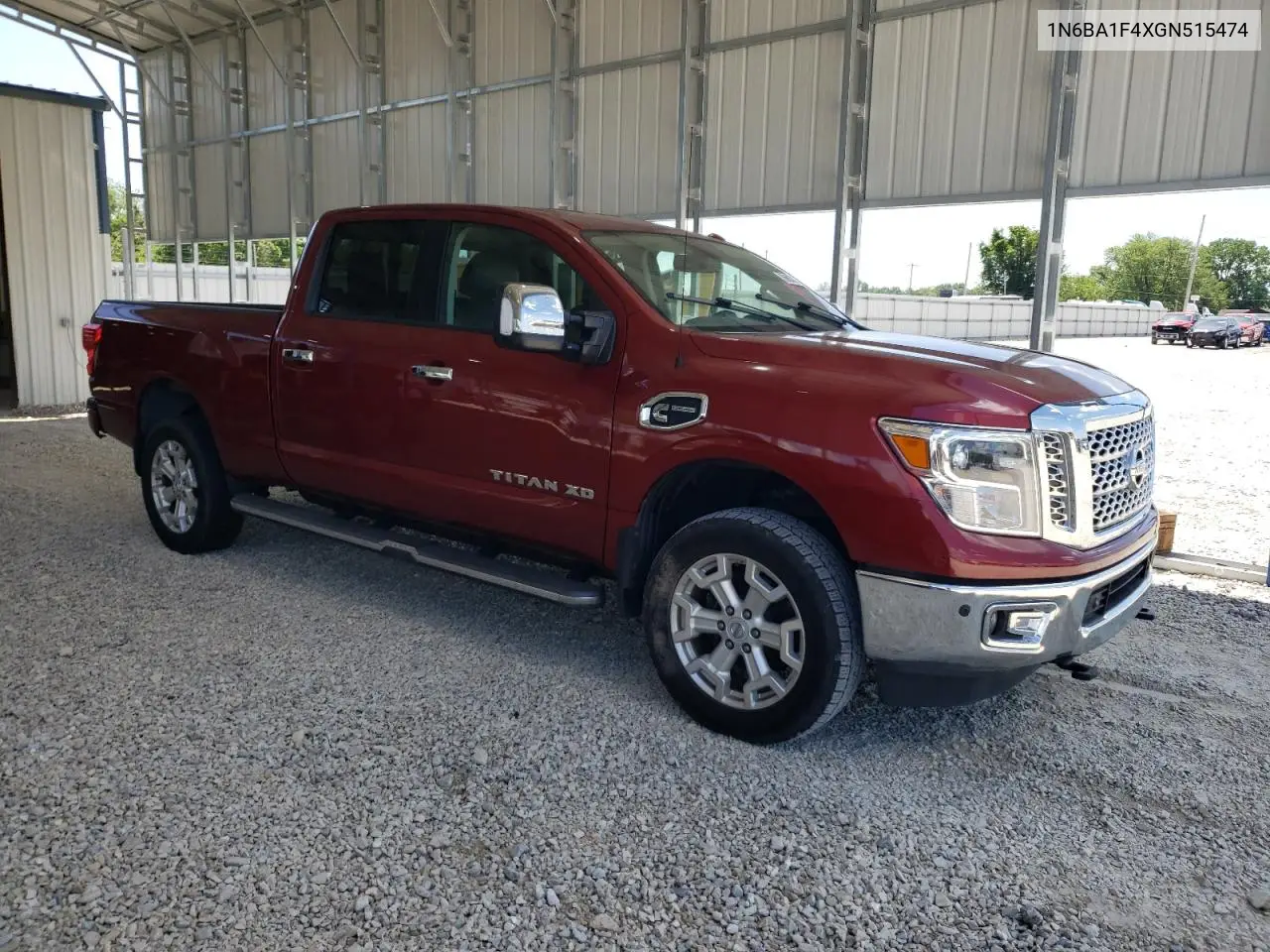 2016 Nissan Titan Xd Sl VIN: 1N6BA1F4XGN515474 Lot: 56683125