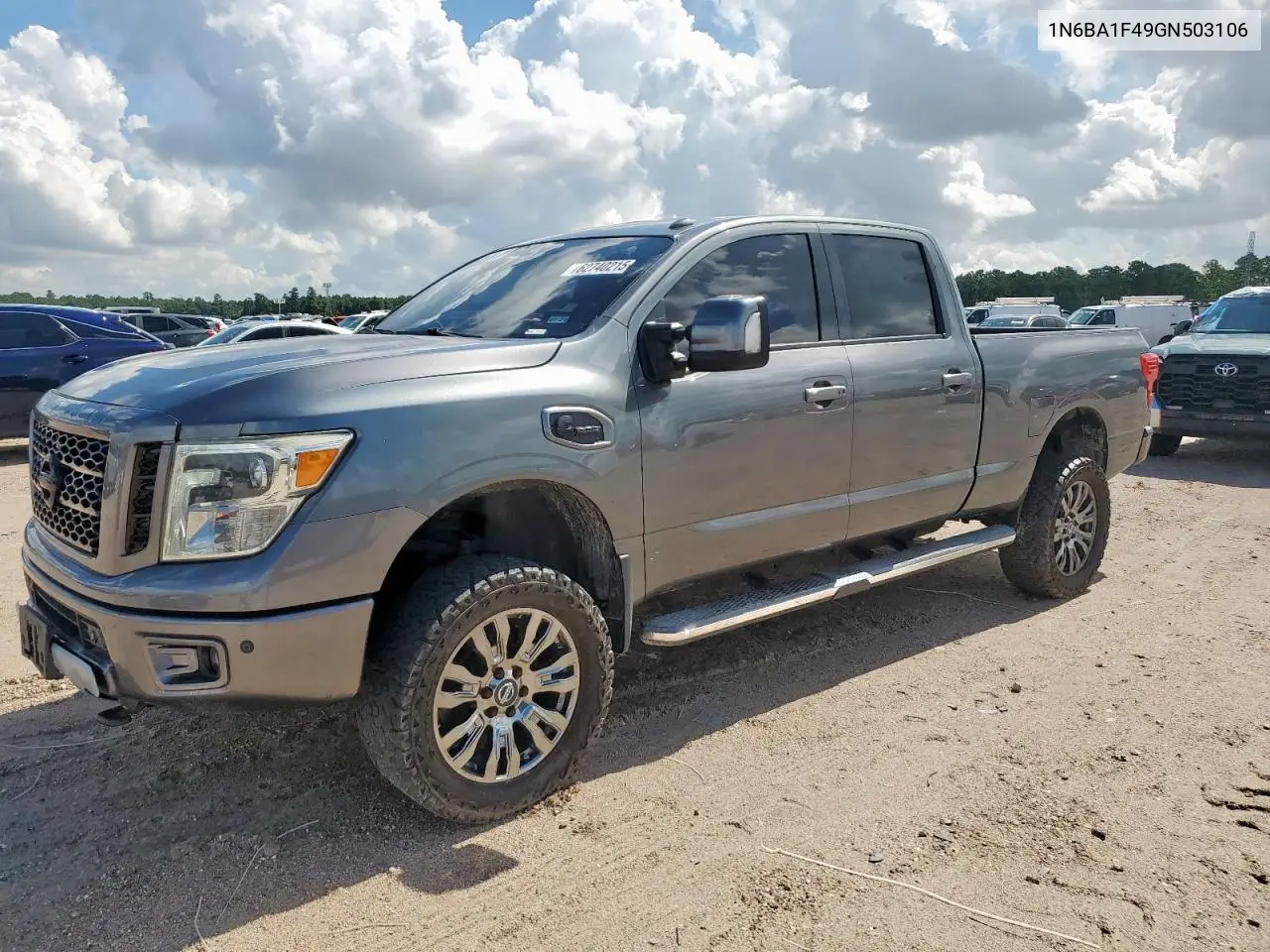 2016 Nissan Titan Xd Sl VIN: 1N6BA1F49GN503106 Lot: 62740215