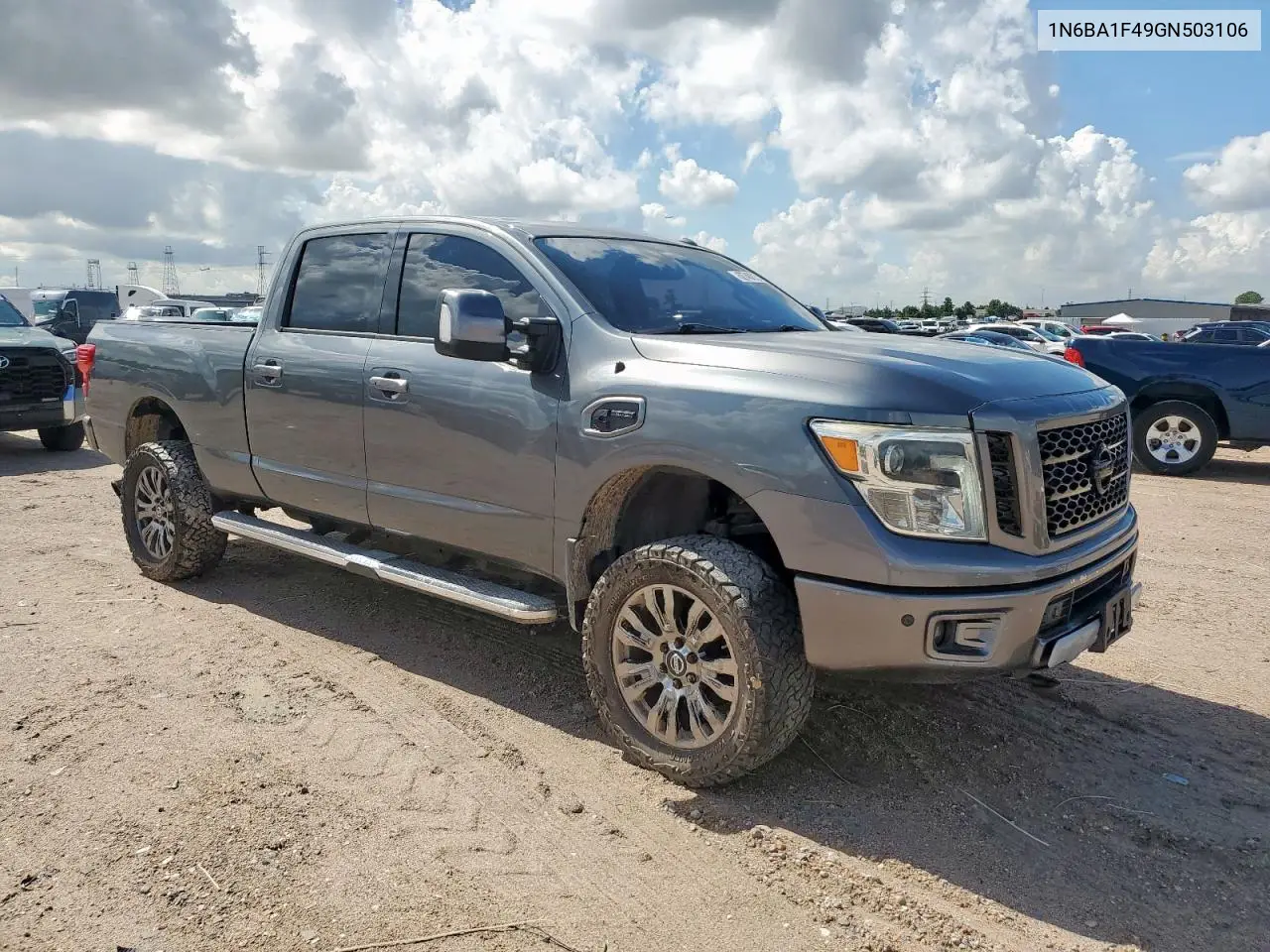 2016 Nissan Titan Xd Sl VIN: 1N6BA1F49GN503106 Lot: 62740215