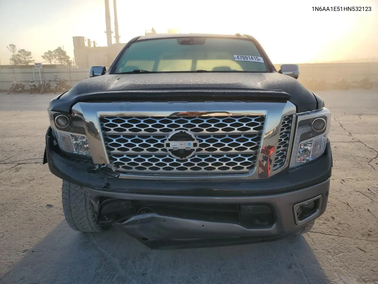 2017 Nissan Titan Sv VIN: 1N6AA1E51HN532123 Lot: 47691415