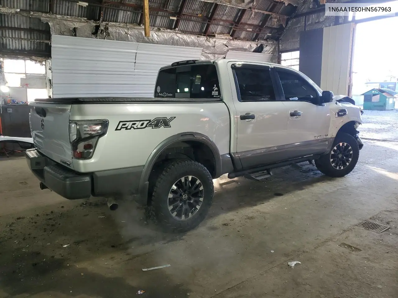 2017 Nissan Titan Sv VIN: 1N6AA1E50HN567963 Lot: 54131825