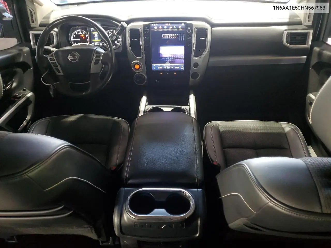 2017 Nissan Titan Sv VIN: 1N6AA1E50HN567963 Lot: 54131825