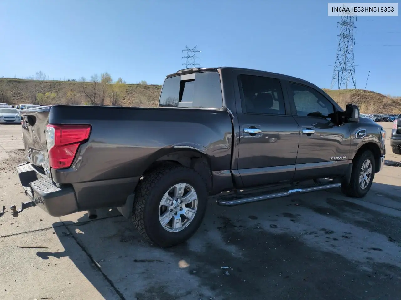 2017 Nissan Titan Sv VIN: 1N6AA1E53HN518353 Lot: 54135005
