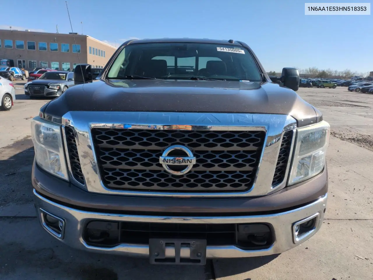 2017 Nissan Titan Sv VIN: 1N6AA1E53HN518353 Lot: 54135005
