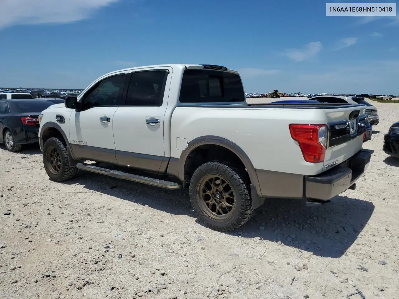 2017 Nissan Titan Sv VIN: 1N6AA1E68HN510418 Lot: 55175085