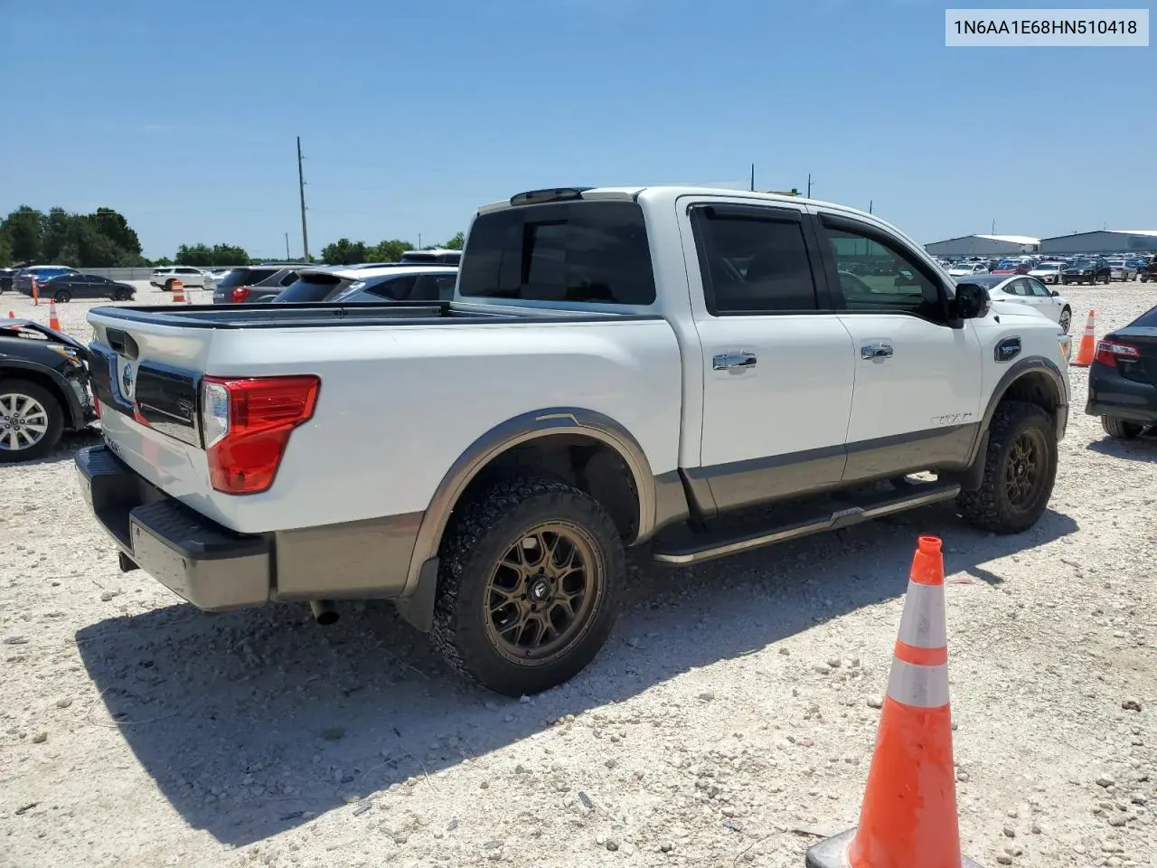 2017 Nissan Titan Sv VIN: 1N6AA1E68HN510418 Lot: 55175085