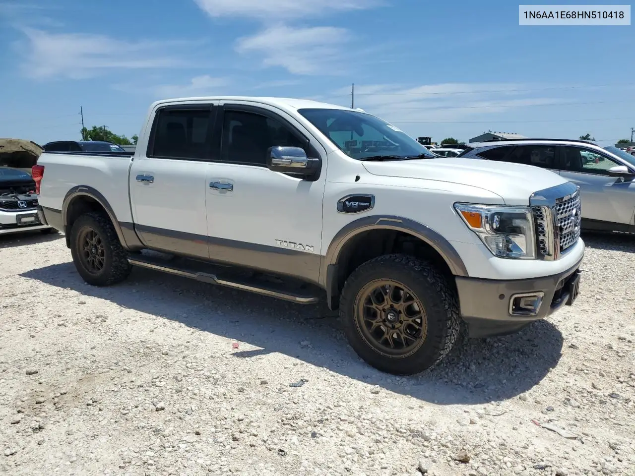 2017 Nissan Titan Sv VIN: 1N6AA1E68HN510418 Lot: 55175085