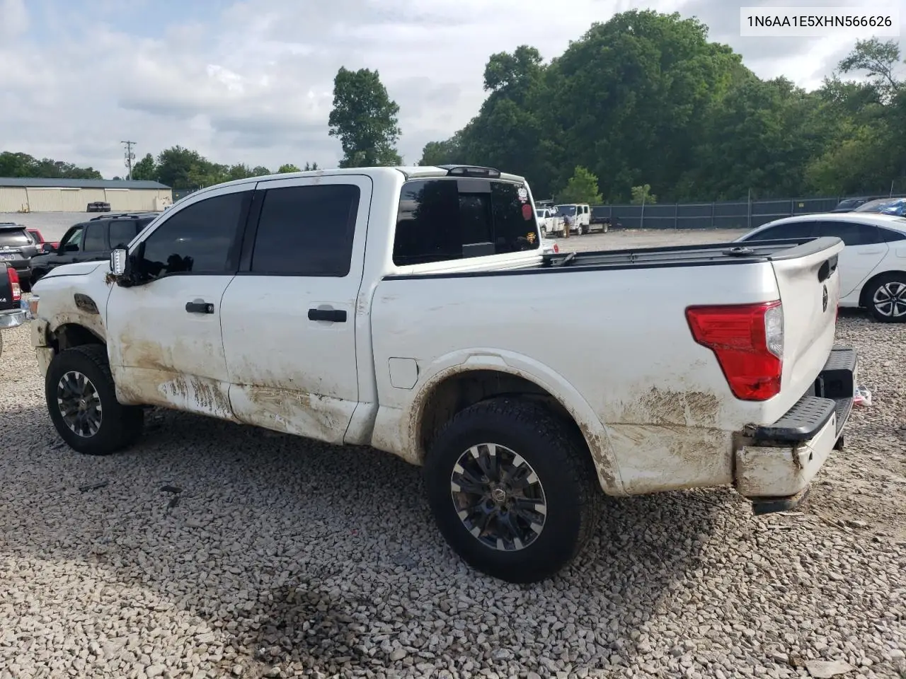 2017 Nissan Titan Sv VIN: 1N6AA1E5XHN566626 Lot: 55854255