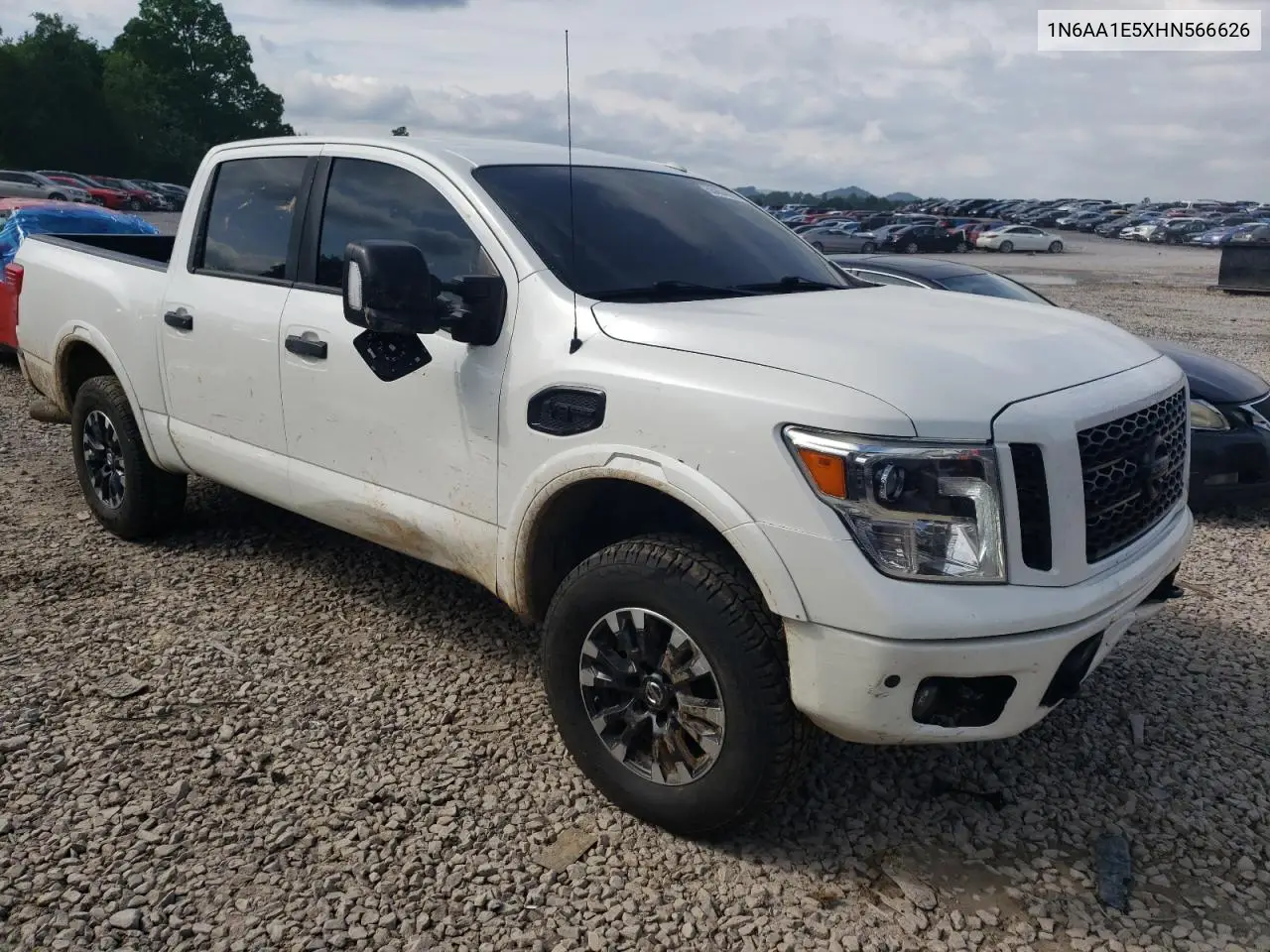 2017 Nissan Titan Sv VIN: 1N6AA1E5XHN566626 Lot: 55854255