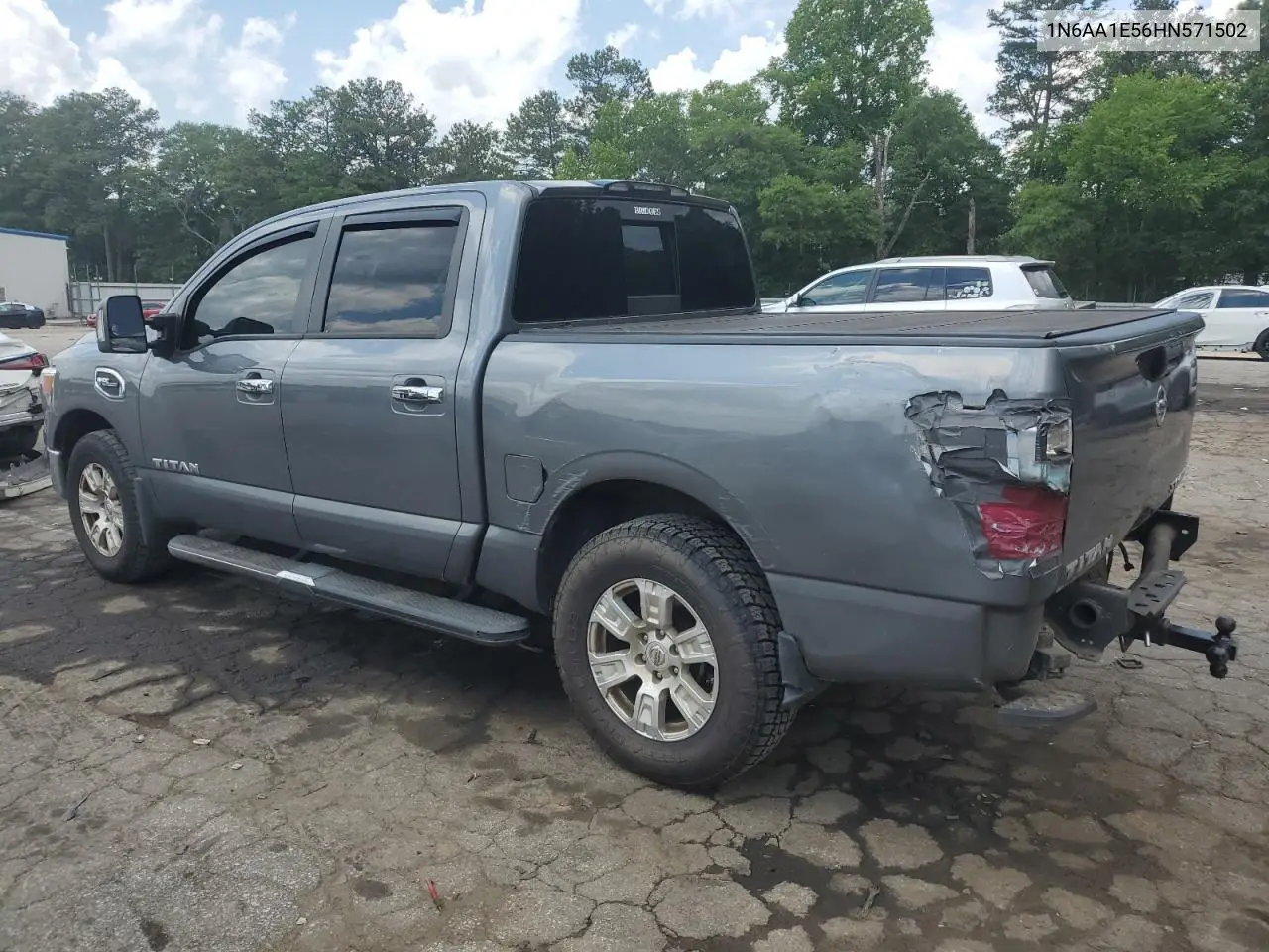 2017 Nissan Titan Sv VIN: 1N6AA1E56HN571502 Lot: 56751155