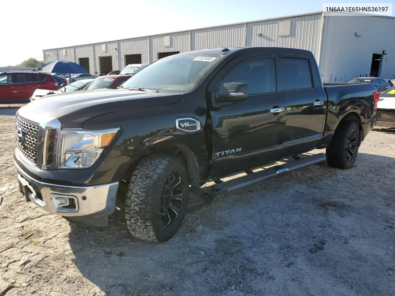 2017 Nissan Titan Sv VIN: 1N6AA1E65HN536197 Lot: 57022465