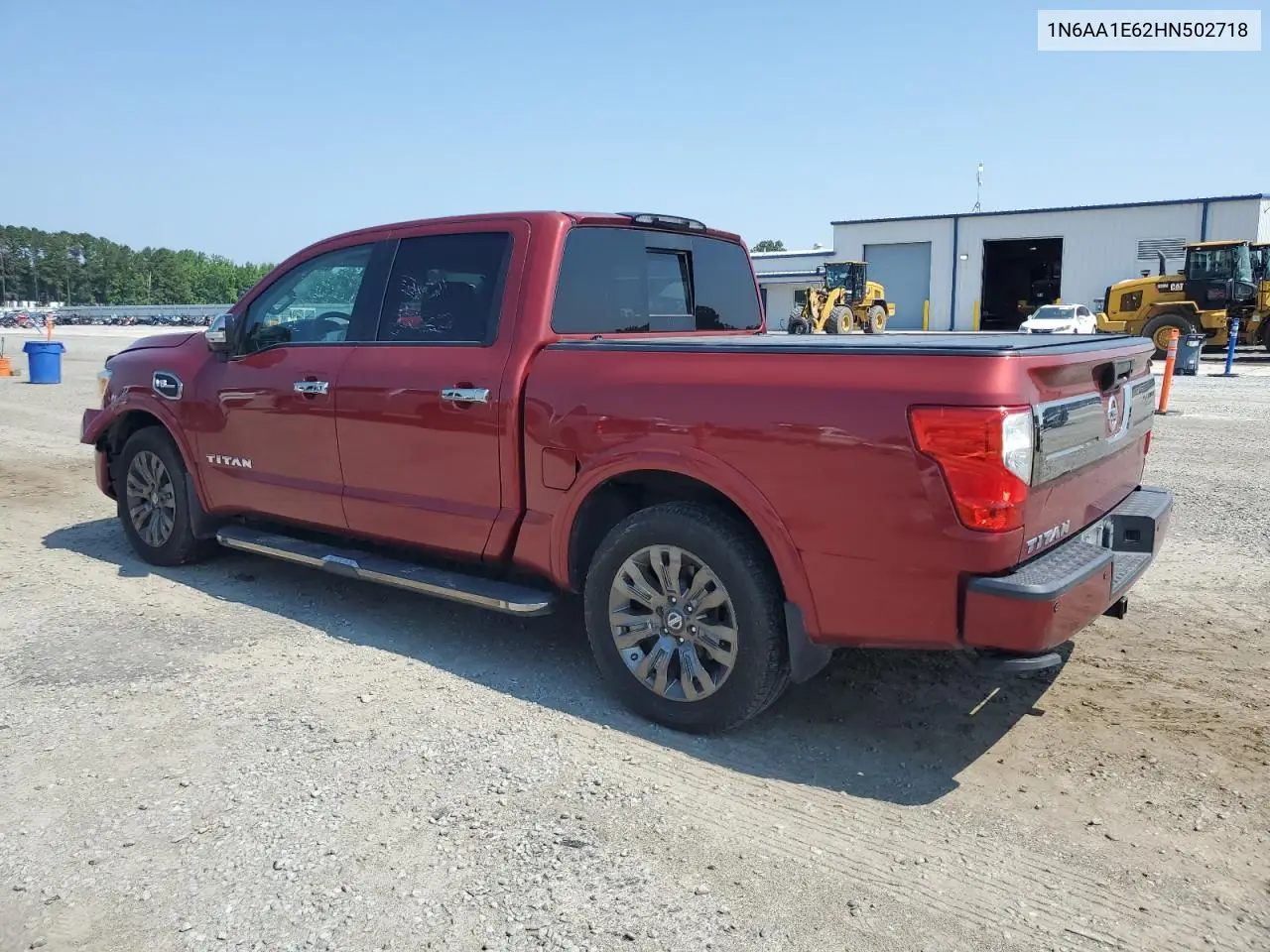 2017 Nissan Titan Sv VIN: 1N6AA1E62HN502718 Lot: 62673425