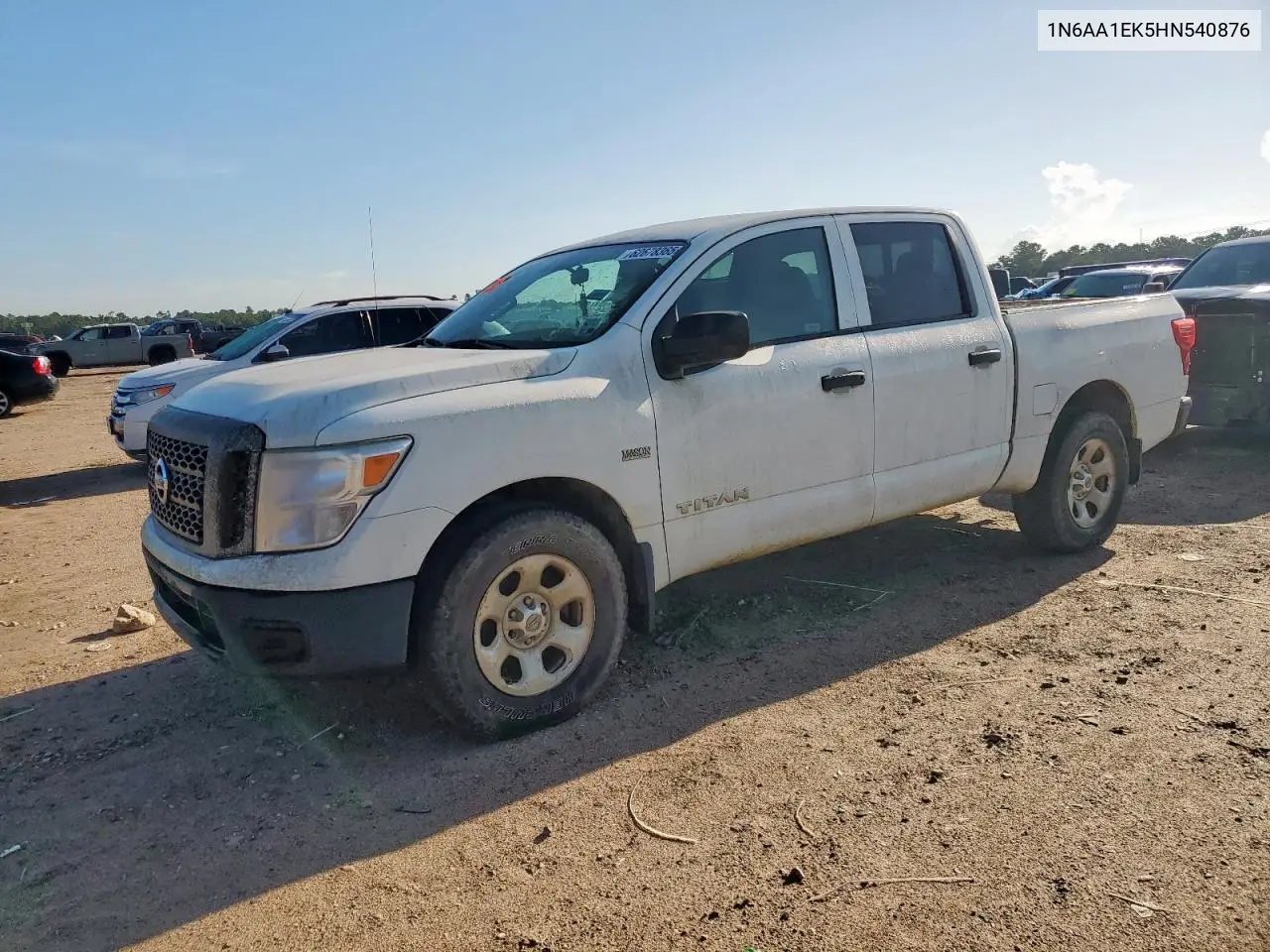 2017 Nissan Titan S VIN: 1N6AA1EK5HN540876 Lot: 62678365