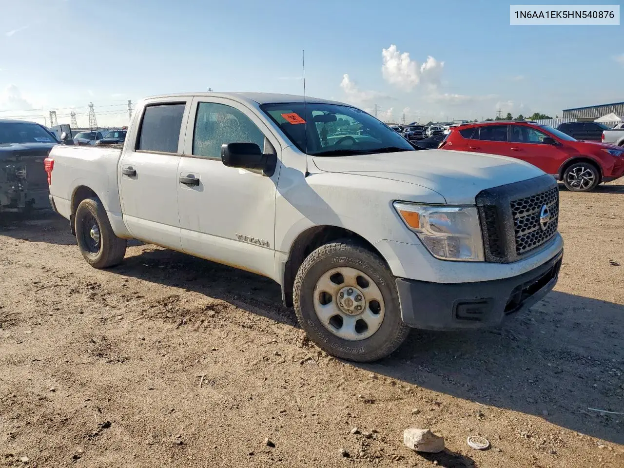 2017 Nissan Titan S VIN: 1N6AA1EK5HN540876 Lot: 62678365