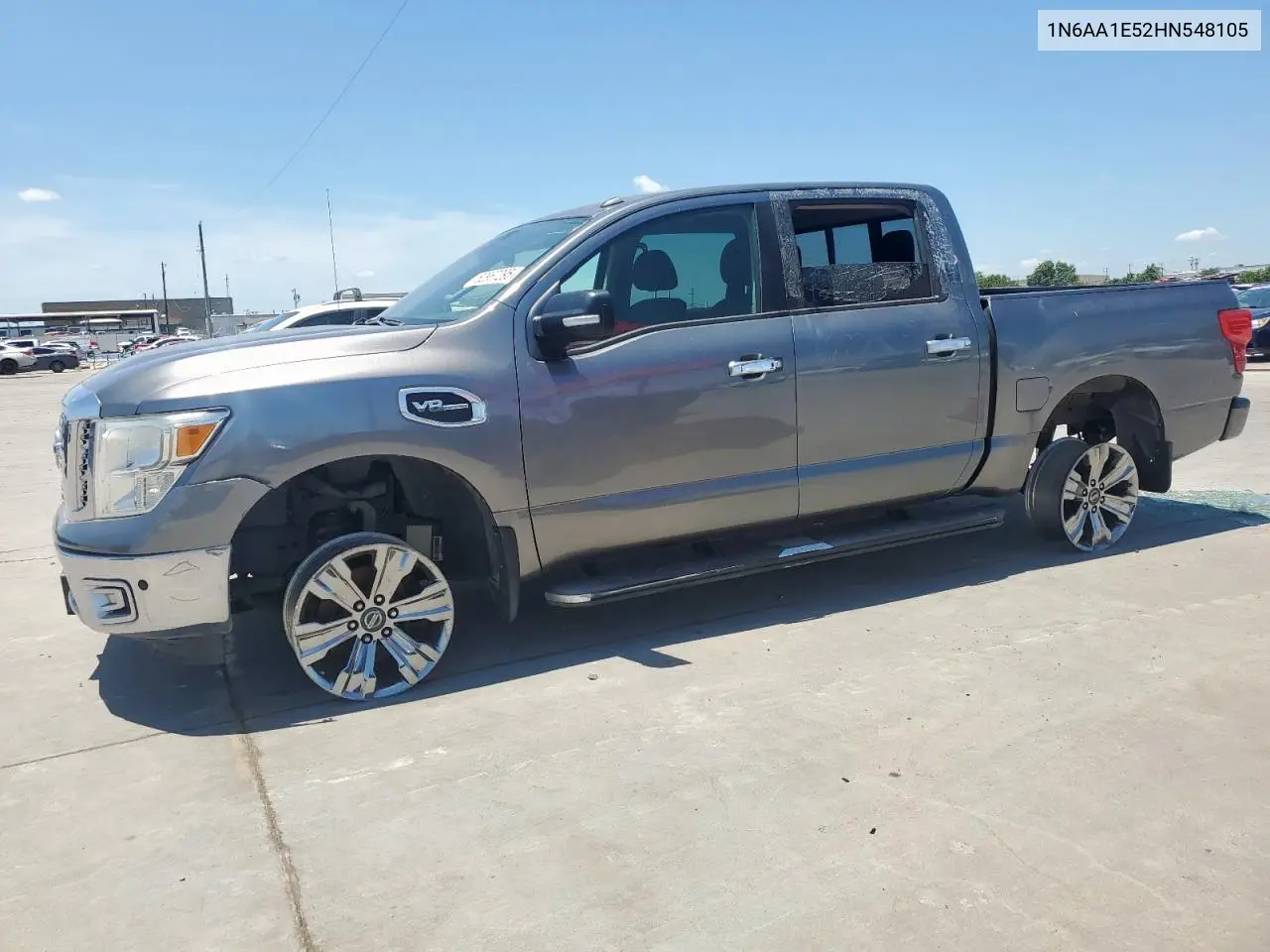 2017 Nissan Titan Sv VIN: 1N6AA1E52HN548105 Lot: 62967295