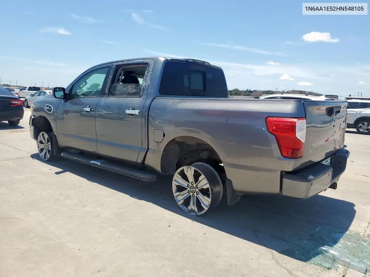 2017 Nissan Titan Sv VIN: 1N6AA1E52HN548105 Lot: 62967295