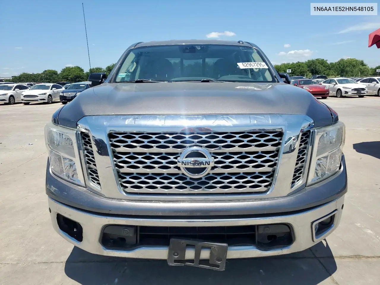 2017 Nissan Titan Sv VIN: 1N6AA1E52HN548105 Lot: 62967295