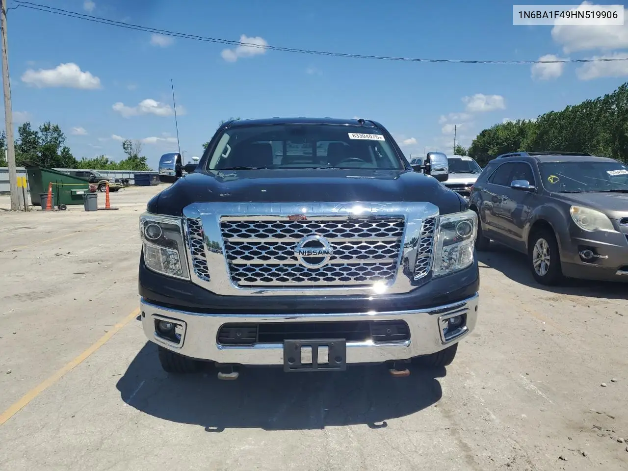 2017 Nissan Titan Xd Sl VIN: 1N6BA1F49HN519906 Lot: 63304075