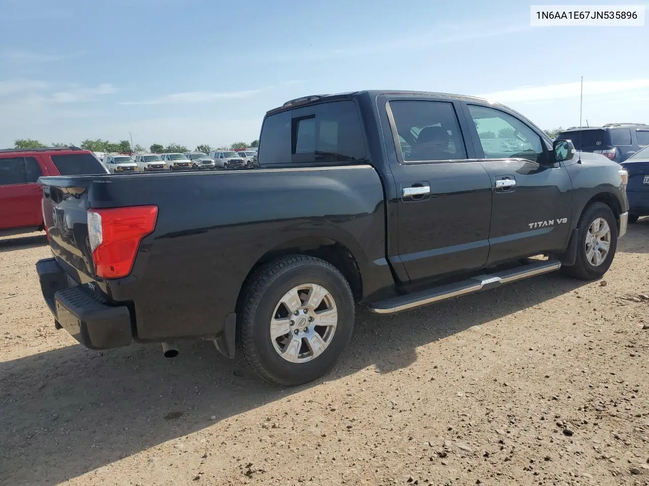 2018 Nissan Titan Sv VIN: 1N6AA1E67JN535896 Lot: 51221415